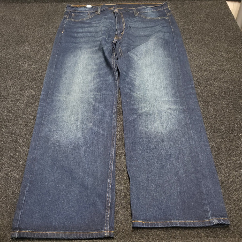 Levis 569 Loose Straight Jeans Mens 40x32 Blue Denim Medium Wash 00569-0279